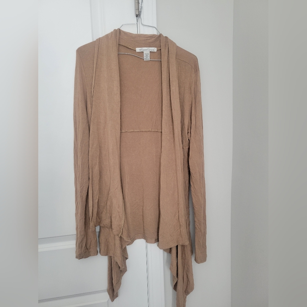 Kenneth Cole Tan Cardigan Sweater
